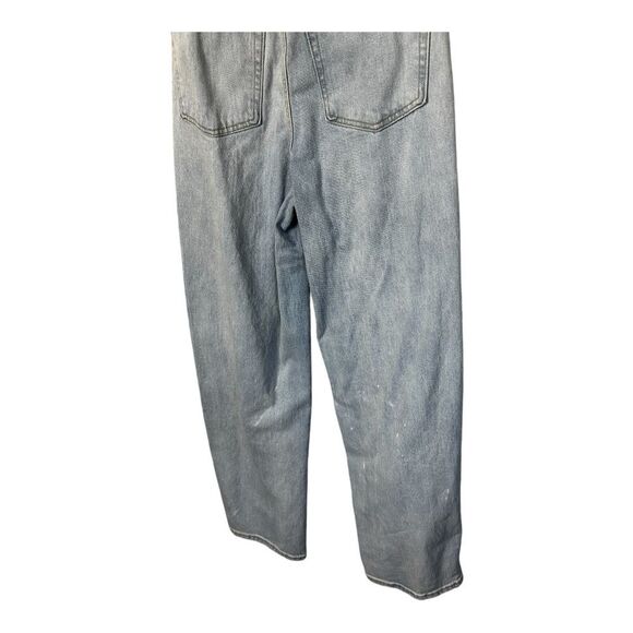 Wild Fable Womens Jeans High Rise Straight Light Wash Distressed Stretch 4 - Picture 8 of 11